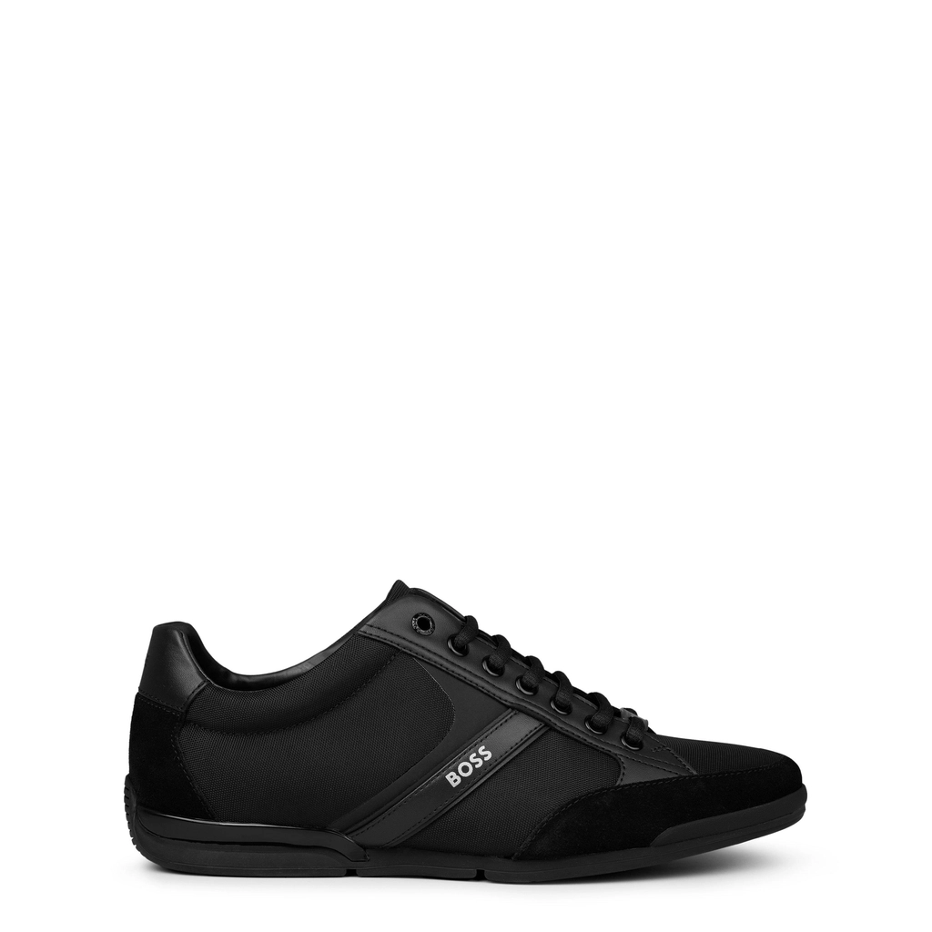 Hugo Boss Saturn Mesh Trainers - Black 001